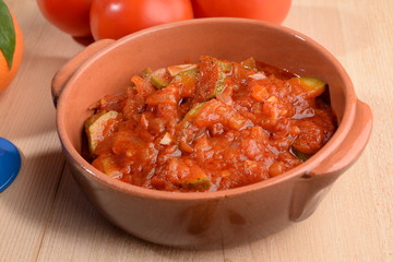 TROFIE TOMATO SAUCE WITH ZUCCHINI