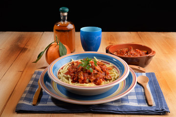 TROFIE TOMATO SAUCE WITH ZUCCHINI