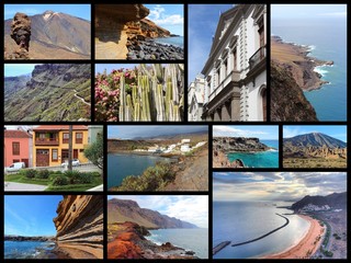 Tenerife collage