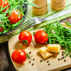 Salad, healthy Italian food
