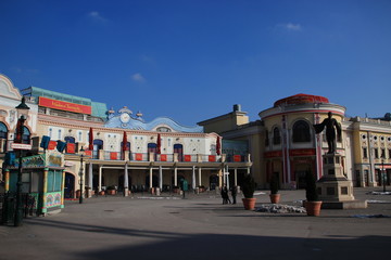 Fototapeta premium Vienna / prater district /Madame Tussaud's museum