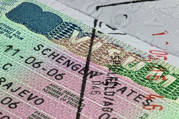 Visum für die Schengener Staaten