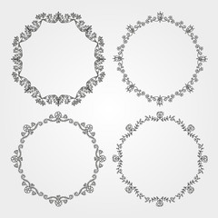 Set  of circle borders