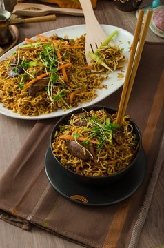 Stir Fry Singapore Noodles