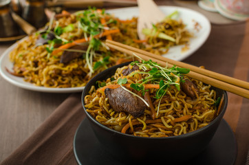 Stir Fry Singapore Noodles