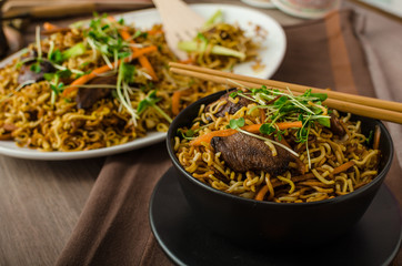 Stir Fry Singapore Noodles