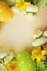 easter greeting card background