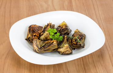 Grilled artishokes