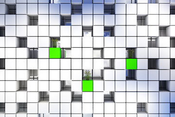 Cubic background