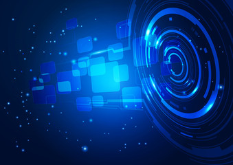 Abstract Technology Space Background