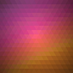 Obraz premium Geometrical Background consisting of triangular elements