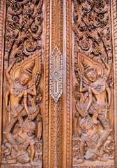 Wooden carved