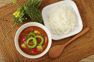 ゴーヤーカレー
