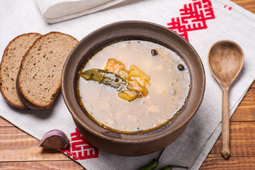 National Russian fish soup