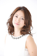 ウェーブヘア・じょせい