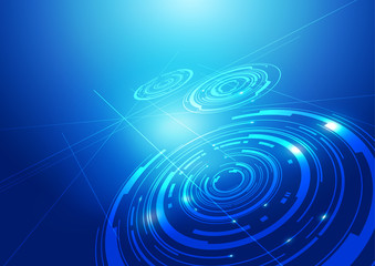 Abstract Technology Background