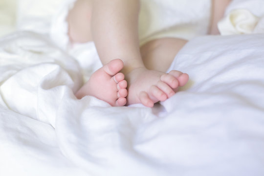 feet of a baby