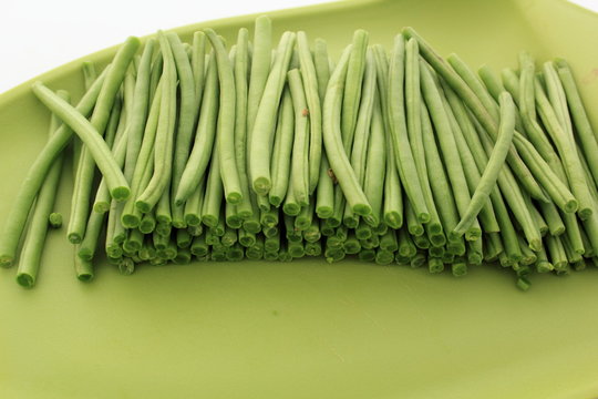 haricots verts fins
