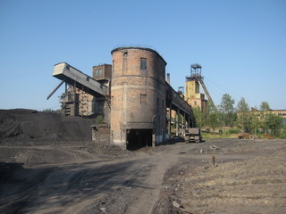 Coal mine in Ukraine