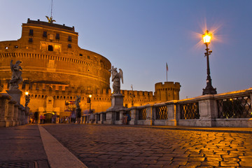 Obraz premium Castel Sant'Angelo - Roma - Italia