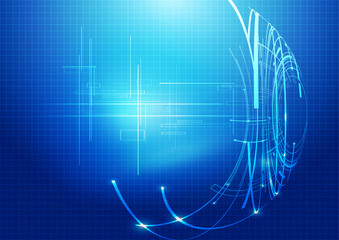 Abstract Technology Background
