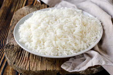 Boiled Basmati rice