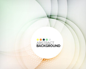 Color circles composition