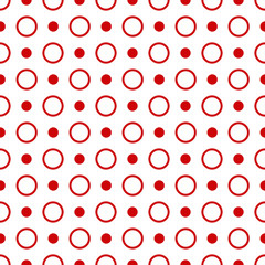 Seamless polka dot pattern for Your design