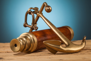 maritime adventure anchor and marine gadgets