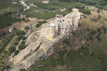 Fototapeta na wymiar Ribera - Castello di Poggiodiana