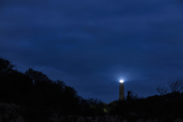 Leuchtturm in der Nacht
