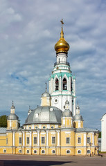 Fototapeta na wymiar Kremlin Square in Vologda,Russia