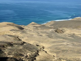 The Jandia nature park on Fuerteventura in Spain