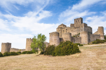 Fototapeta na wymiar Castillo de Loarre, Huesca (España)