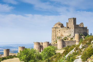 Fototapeta na wymiar Loarre castle, Huesca (Spain)