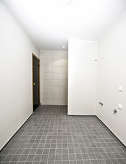 Empty batroom interior