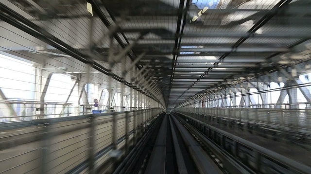 Monorail in Tokyo
