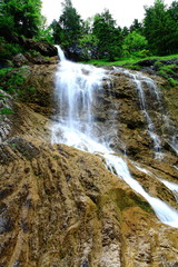 Fototapeta premium Wildbach an der Quelle