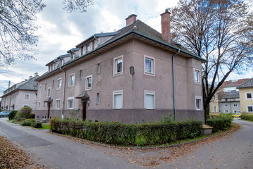 Wohnhäuser am Stadtrand