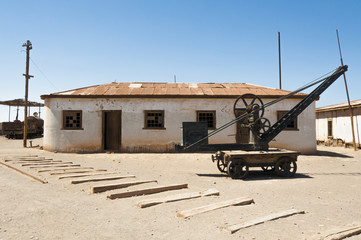 Saltpeter works of Humberstone,  ghost town in Chile