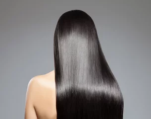 Photo sur Plexiglas Salon de coiffure Cheveux longs et raides