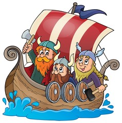 Viking ship theme image 1