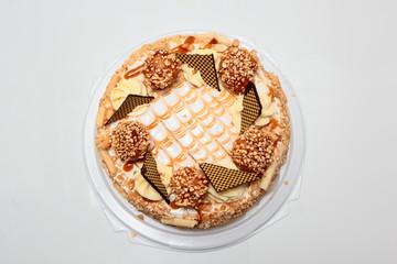 Small celebratory cake.