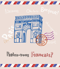 Paris post card