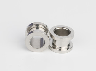 Jewelry for piercing - Stock Image macro.