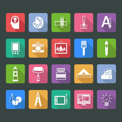 Painter icon set