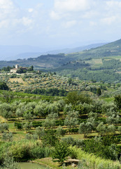 Fototapeta na wymiar Chianti, Tuscany