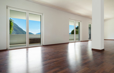 Interior, empty apartment