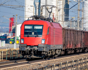 Fototapeta na wymiar Güterzug