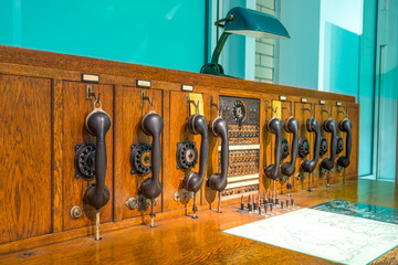 Historische Telekommunikationsanlage
